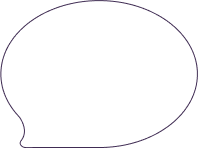 セリフ用吹き出し3